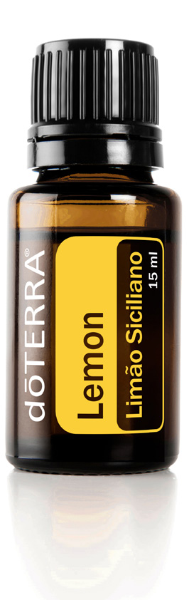 Frasco doTERRA Lemon, óleo essencial de Limão-siciliano, 15 ml