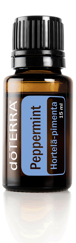 Frasco doTERRA Peppermint, óleo essencial de Hortelã-pimenta, 15 ml